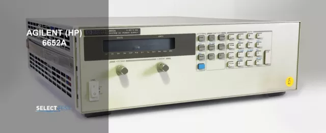 Agilent (Hp) 6652A 0-20 Volts, 0-25 Amps Dc Power Supply ***Look*** (Ref.: 432M)