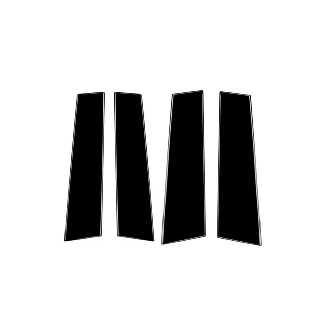 B-Säulen Folie Für Fiat 500 Abarth | Kohlefaser Optik - Einfache Montage Ohne Werkzeug