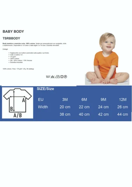 Body bimbo bambino bambina Vasco Rossi colori il blasco rock regalo neonato bebè 2