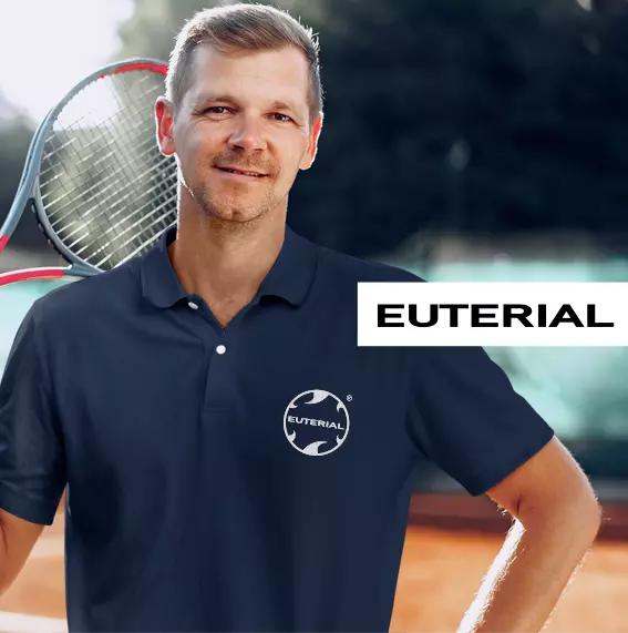 Polo Blu Da Uomo Euterial Classica Con Colletto Estiva Estate Abbigliamento 42