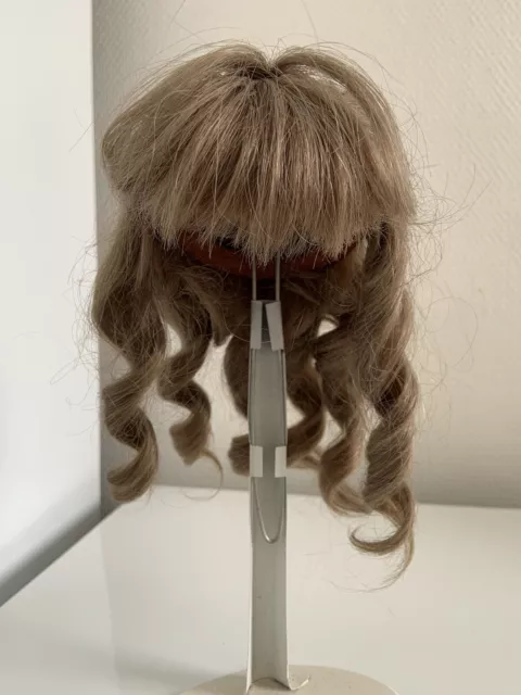 Belle Perruque Naturelle Pour Poupee Ancienne Jumeau, Bru, Steiner, Sfbj, T.5