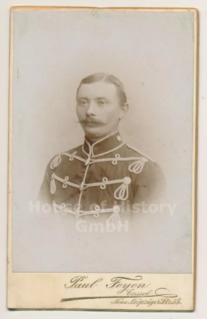 134913, Portraitfoto CDV, Gefreiter, Husaren Regiment 14, HR 14, Attila