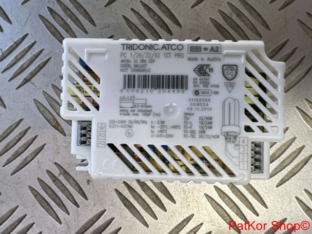 Tridonic.atco Pc 1/26/32/42 Tct Pro 22 088 329 /#J Pkl 11859