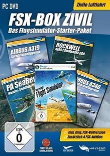 Flight Simulator X - Box Zivil by NBG EDV Handels & V... | Game | condition good