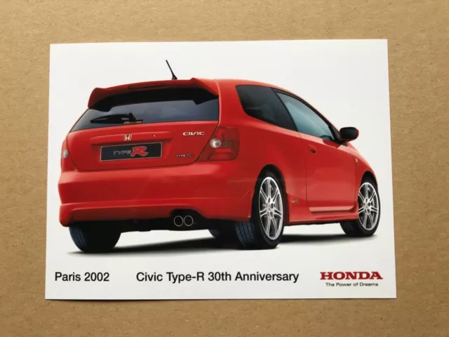 Honda Civic Type-R 30th Anniversary Edition (EP3) Press Photograph