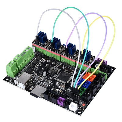 RMS 0.11 Ohms 2 Octopus 2.8A Peak CFG Pin Or UART TMC2208 MOSFET .7A 