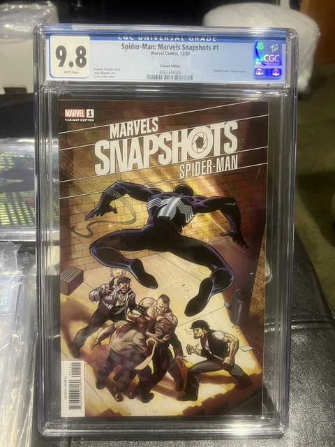 MARVELS SNAPSHOTS SPIDER-MAN #1 Lieber 1:50 Variant CGC 9.8