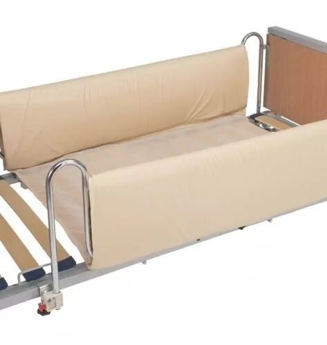 Adult Connected Cotside Bumpers - Padded protection bumpers to fit bed rails.