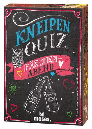 Kartenspiel Kneipenquiz - Pärchenabend Erweiterung (Moses) NEU/OVP