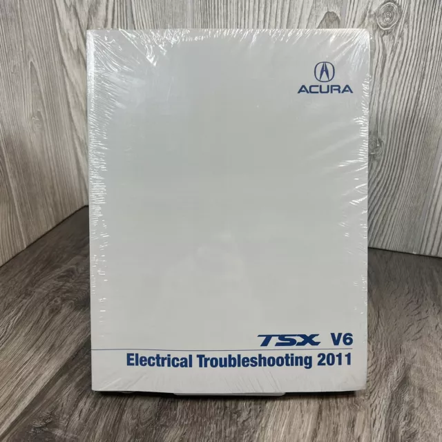 Acura - TSX V6 - 2011 Electrical Troubleshooting Manual - Wiring Shop Book OEM