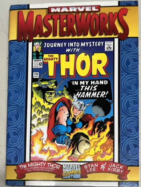 Marvel Masterworks The Mighty Thor #111-120 Hardcover Never Read Nm