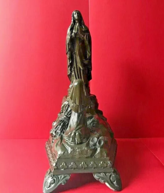 Regola Firmata L Brunswick Statuetta Preghiera Alla Madonna Commerciale Solido O 2