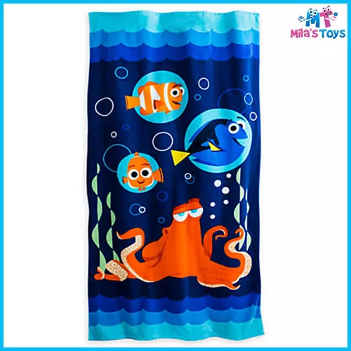Disney Finding Dory Beach Towel 100% Cotton brand new with tags