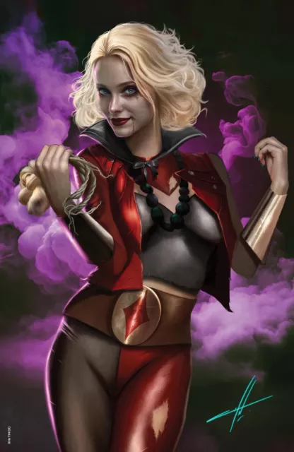 Knight Terrors: Harley Quinn #1 (Carla Cohen Exclusive Virgin Variant) ~ Dc