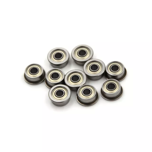 10 cuscinetti flangiati a sfera scanalatura profonda miniatura F693ZZ 3*8*4 mm moda H ZR