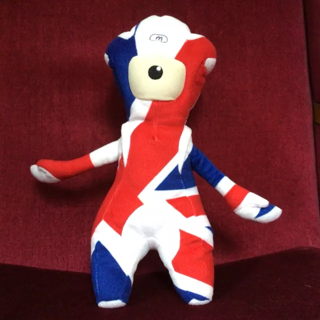 London 2012 Olympics Official Mascot Mandeville Plush Soft Toy Mascot GB