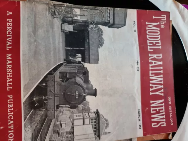 DIE MODELLEISENBAHN NACHRICHTEN - 1952 - AUSGABEN 6 Ausgaben 3