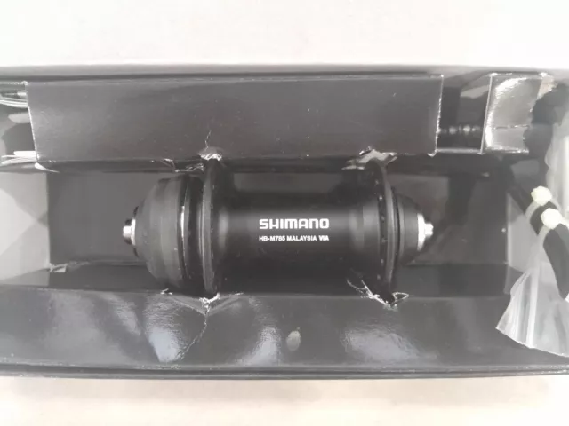 Shimano Hb-M785 Deore XT Disco Fromt Hub - Centre Lock 36 Hole Black