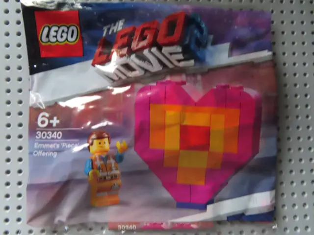 THE LEGO MOVIE 2 #30340 - Emmet's Piece Offering / Heart / Coeur - 100% NEW  EUR 15,00 - PicClick IT
