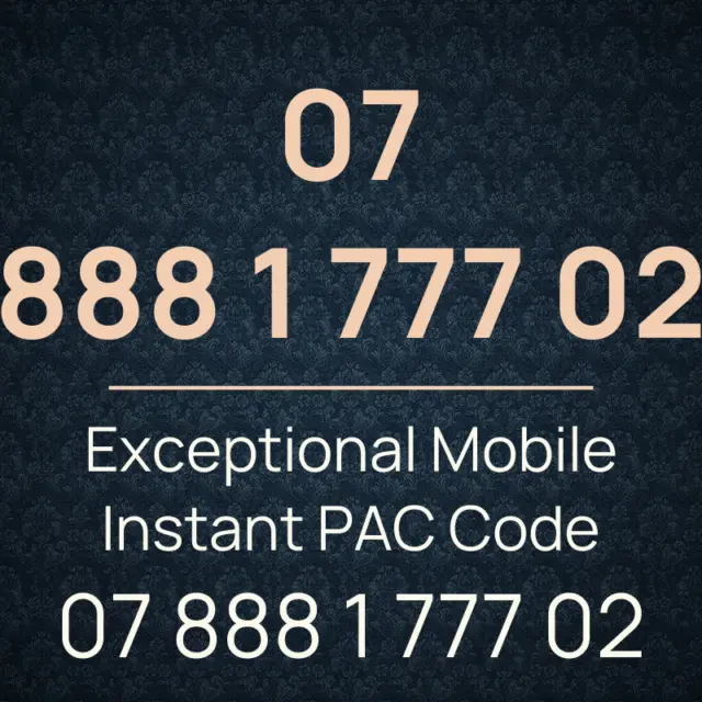 VIP Gold Easy Platinum SIM numero di cellulare - sequenza 888-777 - PAC istantaneo - D105