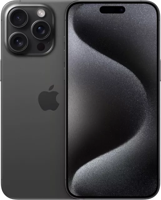 Apple iPhone 15 Pro Max - 256GB - Titan Schwarz NEU OVP Differenzbesteuert