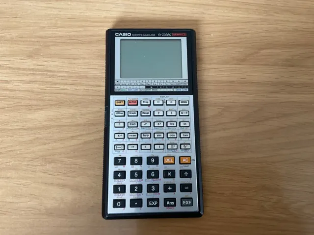 A Casio fx-7000G Graphics Scientific Calculator, Requires 3 Batteries.