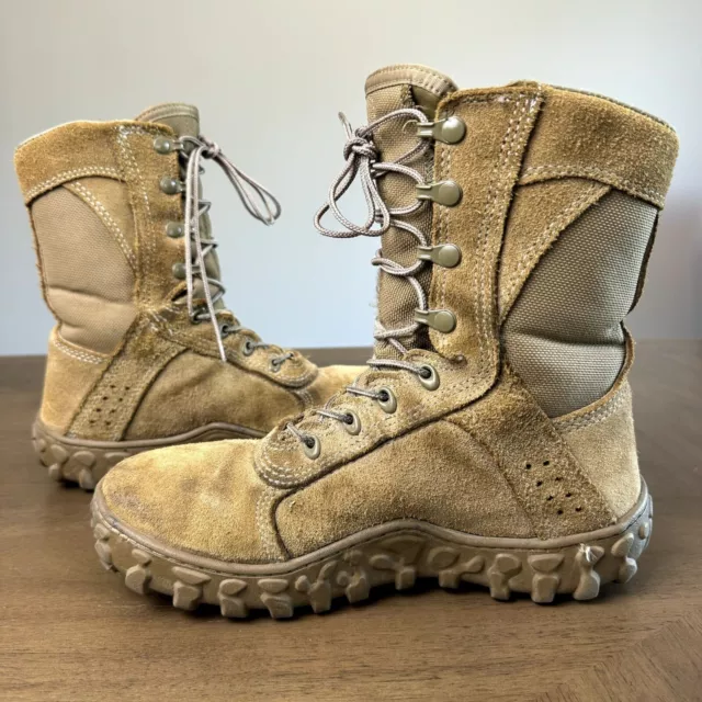 ROCKY S2V SPECIAL Ops Coyote Military Combat Vibram Boots Mens 8 W Tan ...