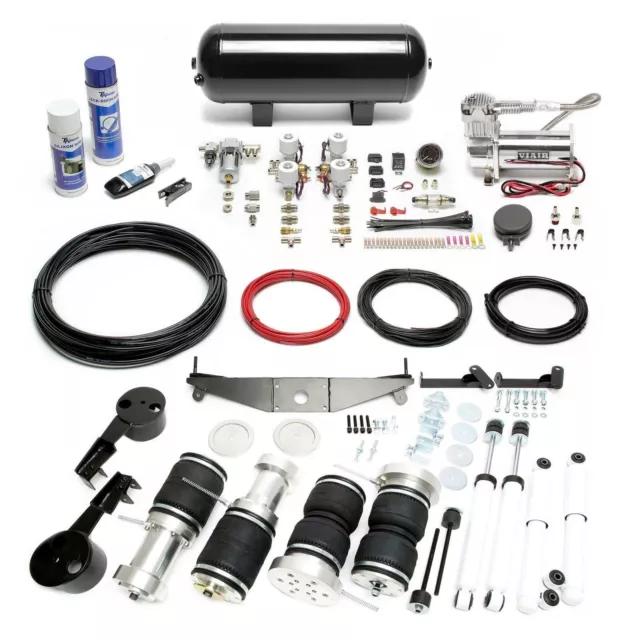 Ta technix Sospensione Pneumatica Viair Compressore Kit Nero per Mercedes /8