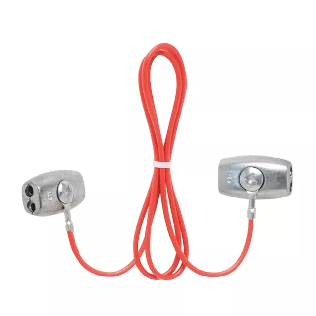 Câble de Jonction 60cm Connecteur Corde Zingué Clôture Électrique à Visser