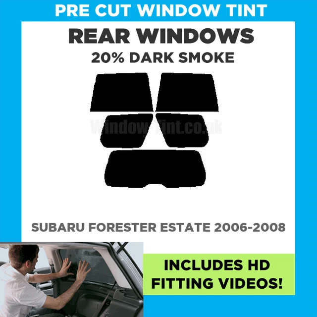 Kit Film Teinté Céramique Alpine Pour Subaru Forester 2014-2018 - Vitres Latérales Et Arrière - Neuf