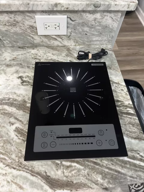 Tramontina Induction Counter Cooker Cooktop Single Burner Model 81500/103 Glass