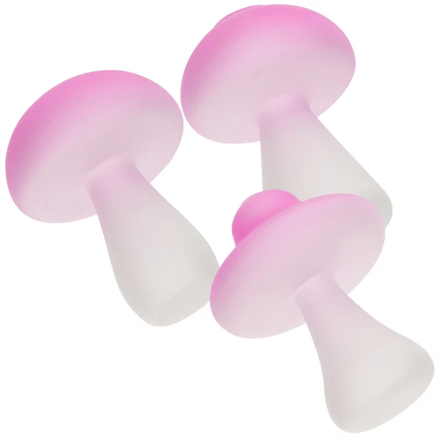 3 Pcs Vase Im Pilzdesign Pilzvase Glasbehälter Hydroponischer Pflanzer Luft