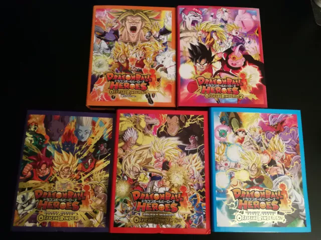 Lot de Classeurs Dragon Ball Heroes 4 pocket (official binder)