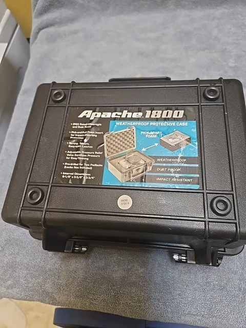 APACHE 1800 APACHE1800 PELI CASE Weatherproof Protective Case Pelicancase