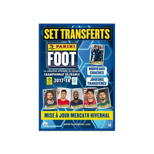 40 Stickers Panini Foot 2017/2018 – 475 Vignettes Dispo, Choisissez Les Vôtres !