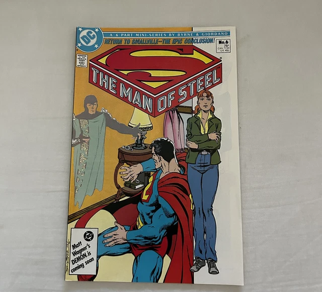 The Man of Steel #6 DC 1986 NM Superman John Byrne 1st print Lana Lang Krypton