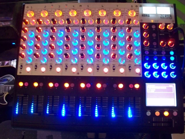 KORG ZERO8 I/O Studio Live Console 8 Channel Digital Effects DJ