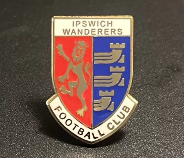 Ipswich Wanderers FC Non-League football pin badge