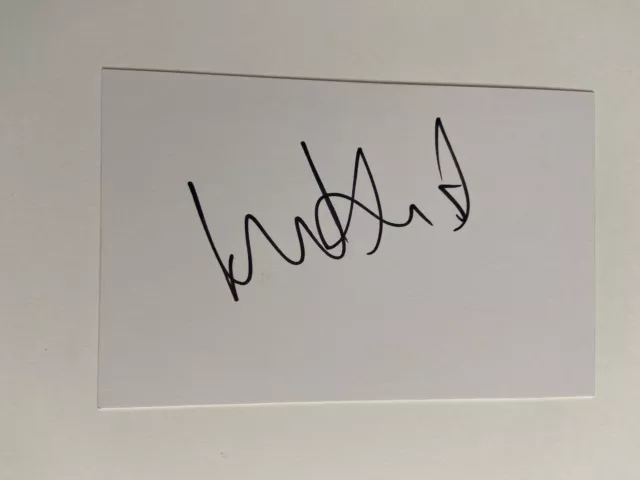 Nick Knight - England Cricket Signed Card