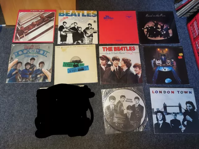 beatles vinyl Sammlung