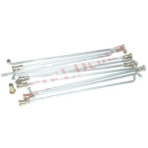95pcs 14G J Coude 238mm x 2mm Vélo Vélo Rayons avec Tétons