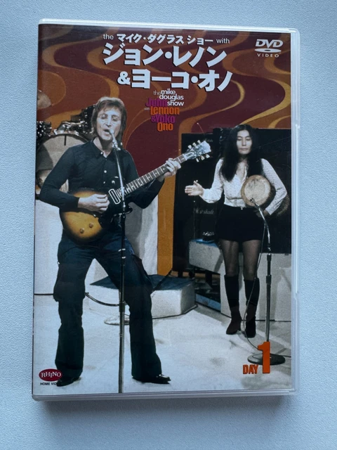 THE MIKE DOUGLAS Show with John Lennon & Yoko Ono-5 VHS Set w