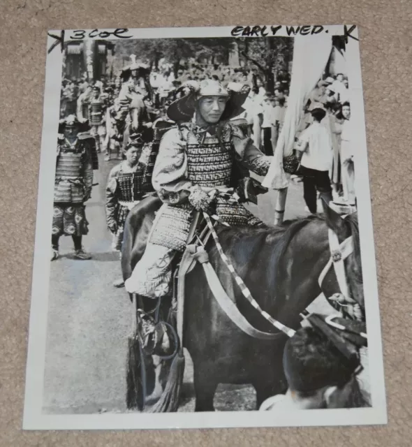 Original Japanese Tourist Photo Japan From San Francisco Examiner Vintage