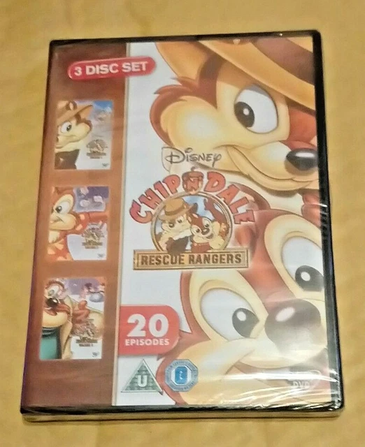 DISNEY - CHIP N Dale - Rescue Rangers - 3 Disc Set [DVD]. New Sealed, £ ...