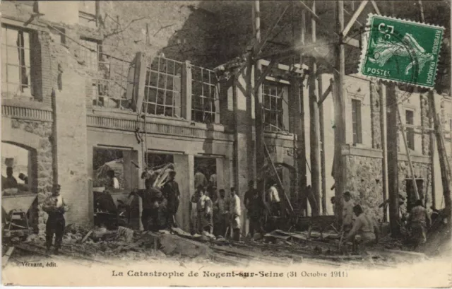 CPA AK NOGENT-sur-SEINE Catastrophe de la Materie 1911 (47063)