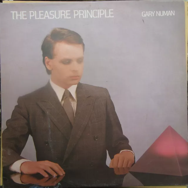 GARY NUMAN THE PLEASURE PRINCIPLE LP Lyric Inner Beggars Banquet 1979 Excellent