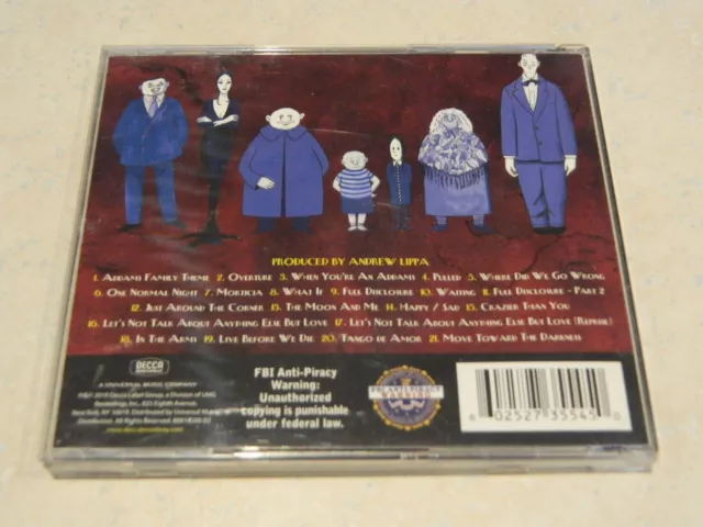 Soundtrack: The Addams Family (Original Broadway Cast Recording) CD 3