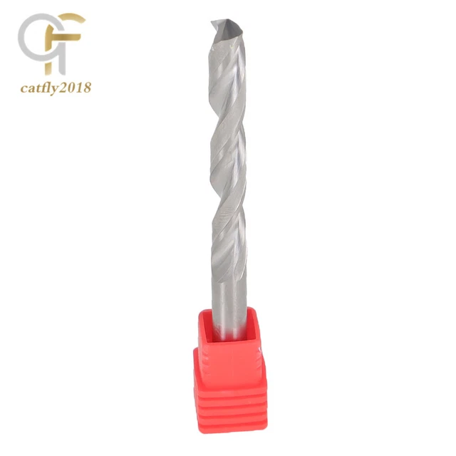 Solid Carbide Jobber Length Twist Drill Bit 1/4" 2 Flute 118 Degree 3.25 OAL