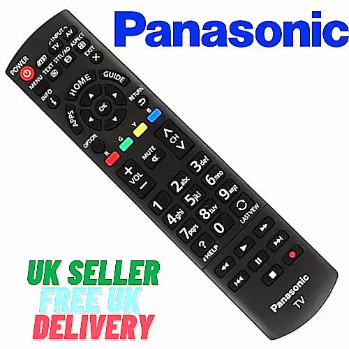 Brand New UK Genuine Original Panasonic Tv Remote Control N2QAYB000829