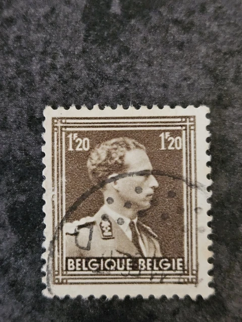 TIMBRE BELGIQUE ROI Leopold III EUR 4,00 PicClick FR